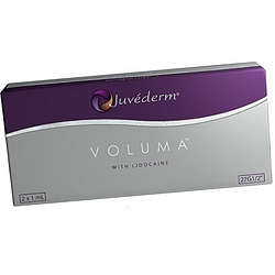 Siringa intra dermica juvederm voluma acido ialuronico con lidocaina 1 ml 2 pezzi + 4 aghi