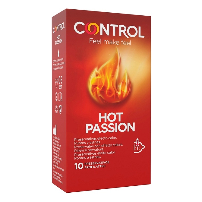 Control Hot Passion 10 Pezzi