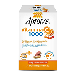 Apropos vitamina c 1000 a rilascio prolungato 24 compresse