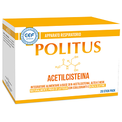 Cef politus acetilcisteina 20 stick pack