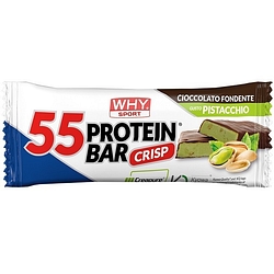 Whysport 55 protein bar cioccolato fondente pistacchio 55 g