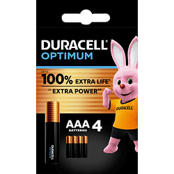 Duracell optimum aaa b4 4 pz
