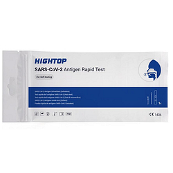 Kit test antigenico autodiagnostico rapido per sars co v 2   marca hightop (o equivalente)