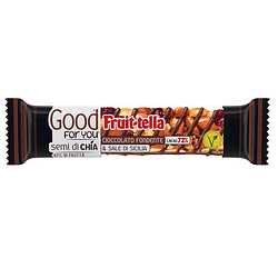 Fruittella good for you barretta semi di chia cioccolato fondente cacao 72% & sale di sicilia 36 g