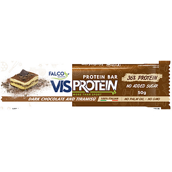 Vis protein barretta proteica cioccolato fondente e tiramisu' 50 g
