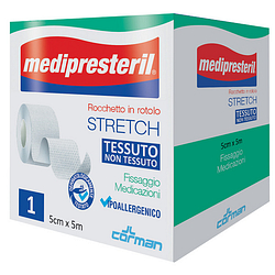 Medipresteril rocchetto rotolo stretch tessuto non tessuto 5 cm x 500 cm