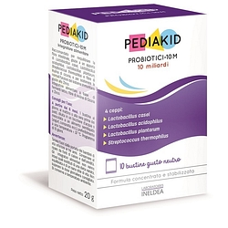 Pediakid probiotici 10 m 10 bustine