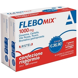 Flebomix 1000 mg bi pack 60 compresse
