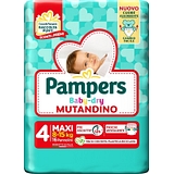 Pampers baby dry pannolino mutandina maxi small pack 16 pezzi