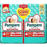 Pampers baby dry pannolino mutandina maxi duo downcount 32 pezzi
