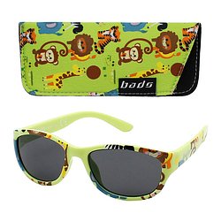 Bads occhiali da sole protettivi in silicone per bambini eta' 2 5 verde