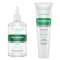 Somatoline skin expert kit peeling corpo 1 gel peeling 200 ml + 1 crema riequilibrante 100 ml