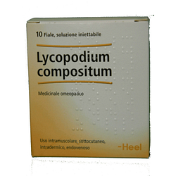 Heel lycopodium compositum 10 fiale da 2,2 ml l'una