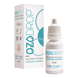 Ozodrop soluzione oftalmica base di olio ozonizzato in fosfolipidi 8 ml