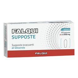 Supposte falqui 18 supposte con glicerina 2500 mg adulti