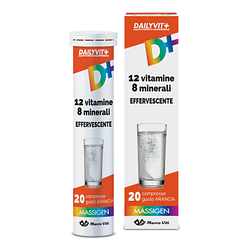 Dailyvit+ 12 vitamine 8 minerali effervescente 20 compresse