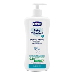 Chicco baby moments bagno shampoo delicate 750 ml