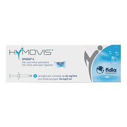 Siringa intra articolare hymovis acido ialuronico 24 mg 3 ml 2 pezzi