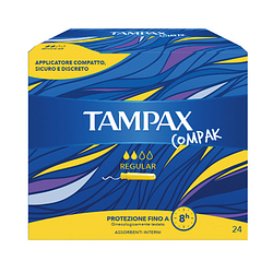 Tampax compax reg 24 pz