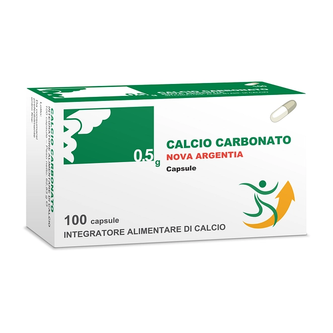 Nova Calcio Carbonato 0,5 G 100 Capsule