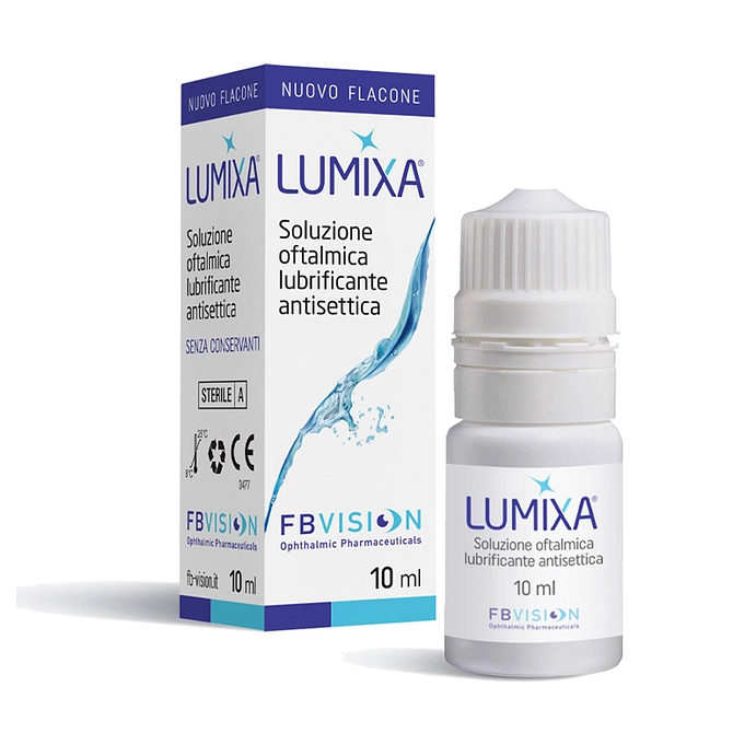 Lumixa Soluzione Oftalmica Lubrificante Antiossidante 10 Ml