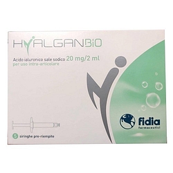 Siringa hyalganbio intra articolare 20 mg 2 ml 5 pezzi