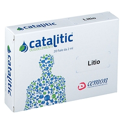 Catalitic oligoelementi litio li 20 fiale 2 ml