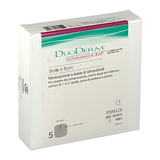 Medicazione con idrocolloidi sterile con bordo adesivo duoderm cgf ba misura esterna 10 x10 misura interna 6 x6 5 pezzi