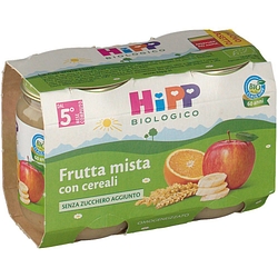 Hipp bio hipp bio omogeneizzato frutta mista con cereali 2 x125 g