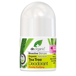 Dr organic tea tree deodorant deodorante 50 ml