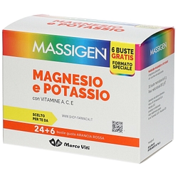 Magnesio potassio 24 bustine + 6 bustine