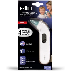 Termometro auricolare braun thermoscan 3
