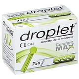 Lancette pungidito droplet comfort max gauge 33 25 pezzi