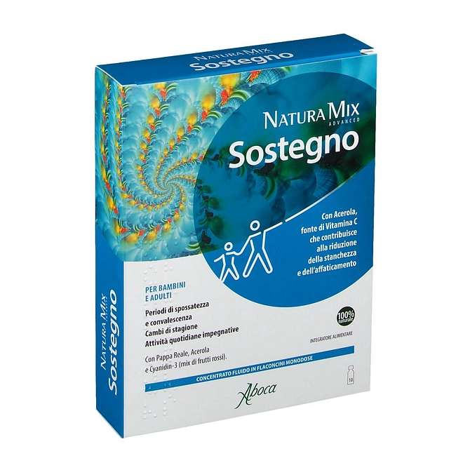 Natura Mix Advanced Sostegno 10 Flaconcini 150 G