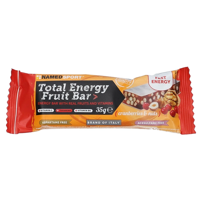 Total Energy Fruit Bar Cranberry & Nuts 35 G