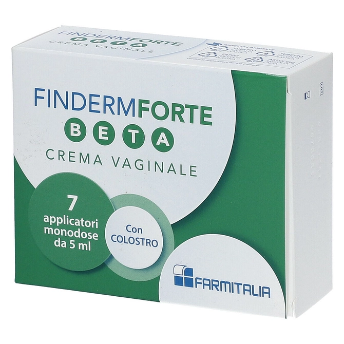 Finderm Forte Beta Crema Vaginale 7 Applicatori Monouso 5 G