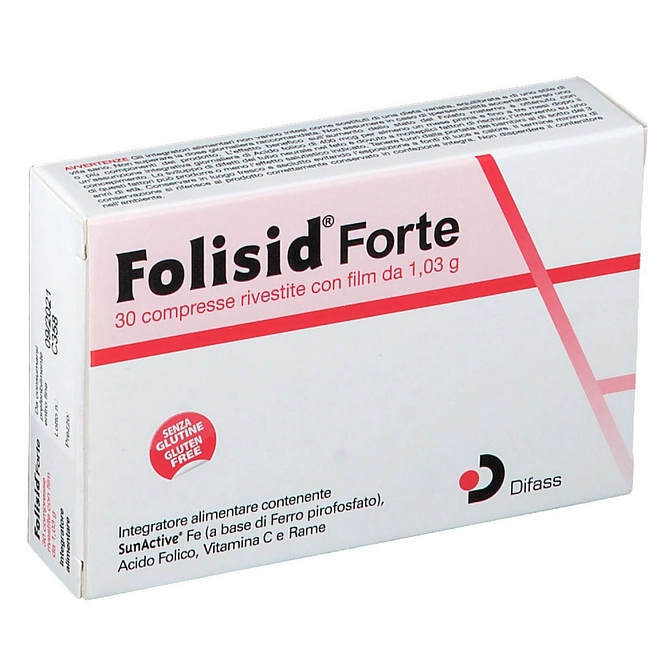 Folisid Forte 30 Compresse 3,9 G