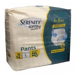 Serenity pants sd sensitive be free extra l 14 pezzi