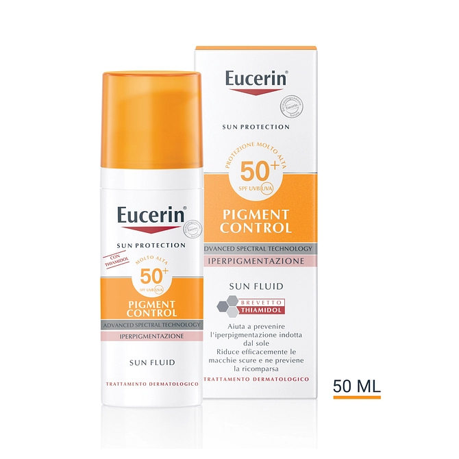 Eucerin Sun Protection Spf 50+ Pigment Control Sun Fluid 50 Ml