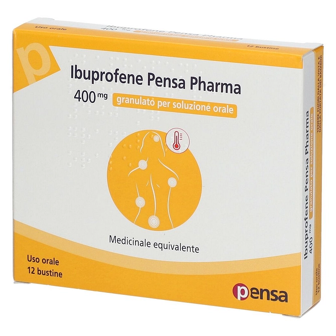 Ibuprofene (Pensa Pharma) 12 Bust 400 Mg