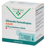 Glicerolo (farmakopea) ad 6 microclismi 6,75 g con camomilla e malva