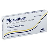 Placentex soluz cutanea 10 fiale 0,75 mg 3 ml