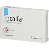 Tocalfa 20 cps molli 50.000 ui+ 50 mg