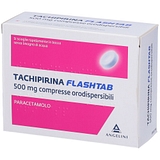 Tachipirina flashtab 16 cpr orodispers 500 mg