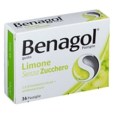 Benagol 36 pastiglie limone senza zucchero