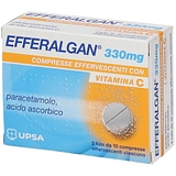 Efferalgan 20 cpr eff 330 mg + 200 mg
