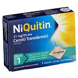 Niquitin 7 cerotti transd 21 mg/die