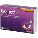 Fexactiv 10 monod collirio 0,5 ml 0,3 mg/ml + 0,5 mg/ml
