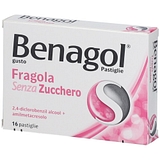 Benagol 16 pastiglie fragola senza zucchero