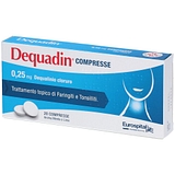 Dequadin 20 cpr 0,25 mg